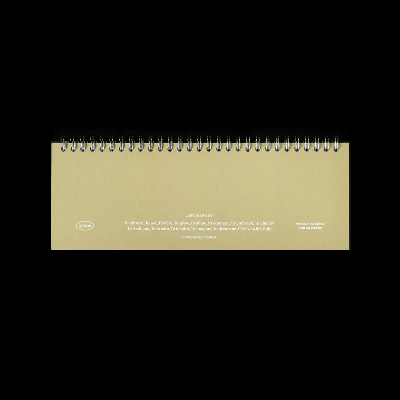 Lists to Live By 3-Row Weekly Scheduler_Pear