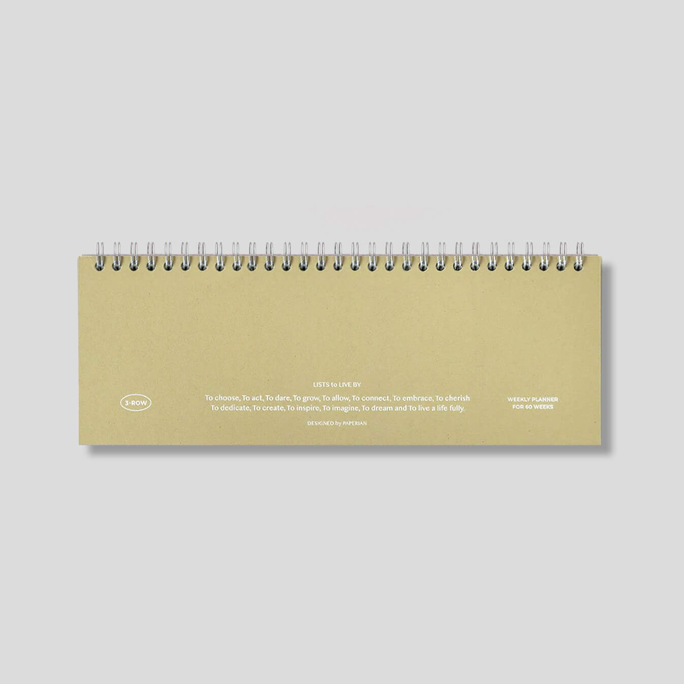 Lists to Live By 3-Row Weekly Scheduler_Pear