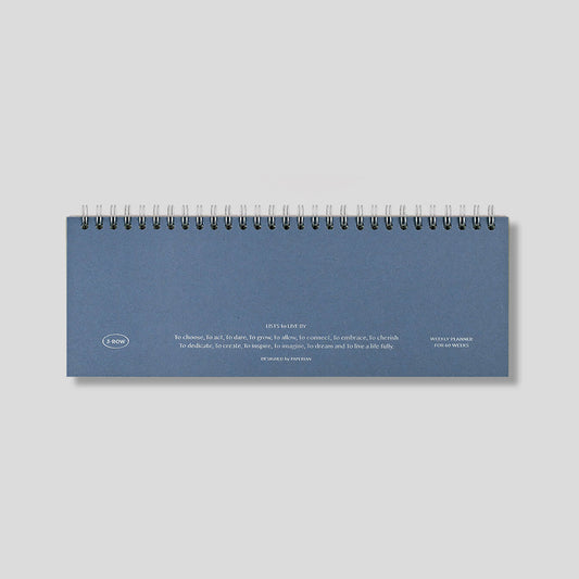 Lists to Live By 3-Row Weekly Scheduler_Whale