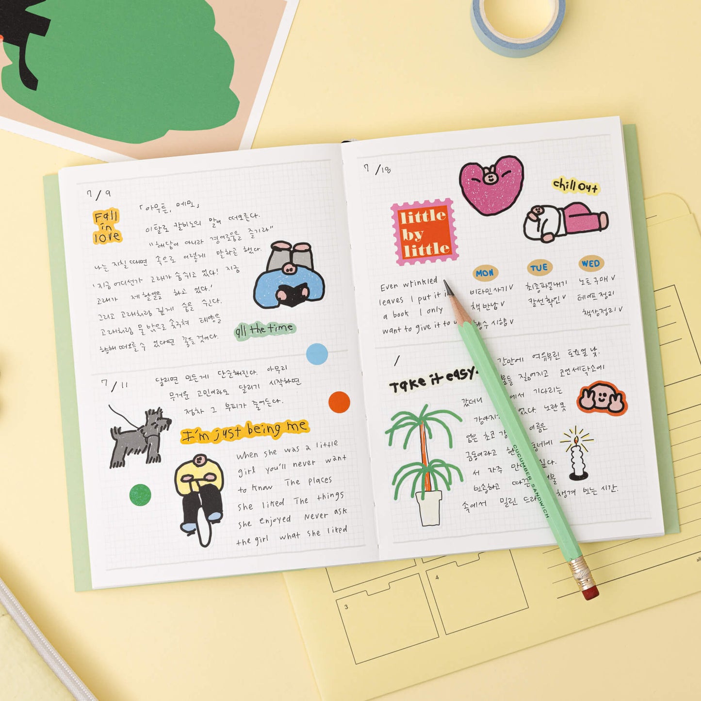 Little Luxe All Season Drawing Diary