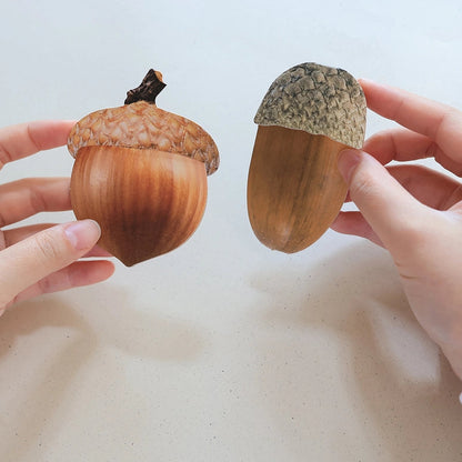 Mini Message Card_Round Acorn