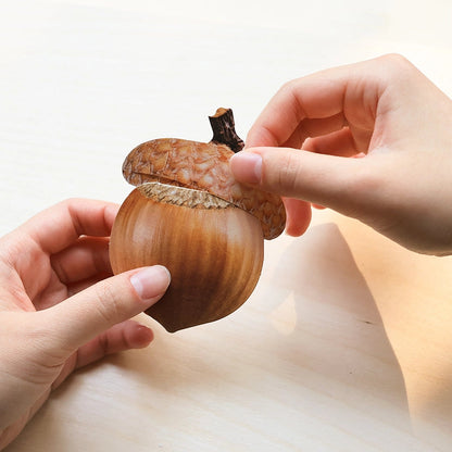 Mini Message Card_Round Acorn