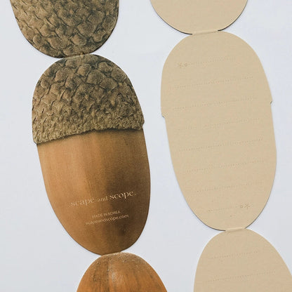 Mini Message Card_Oval Acorn