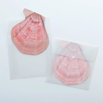 Mini Message Card_Rose Scallop