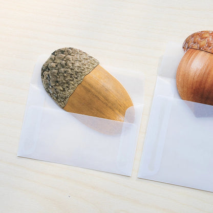 Mini Message Card_Oval Acorn
