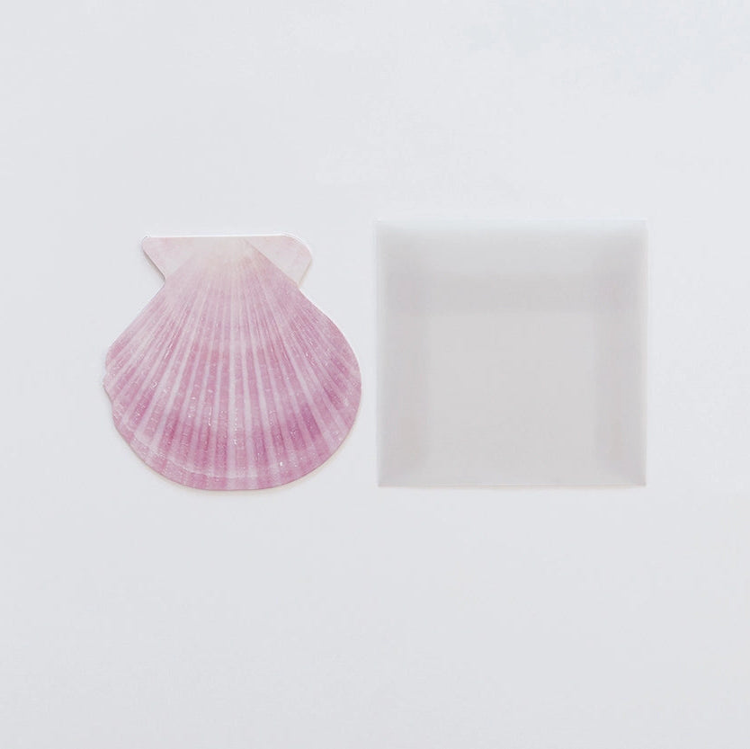 Mini Message Card_Lavender Scallop