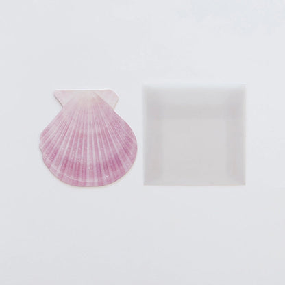 Mini Message Card_Lavender Scallop