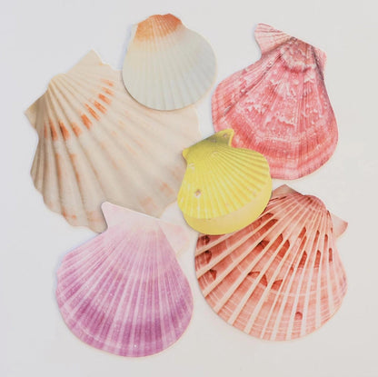 Mini Message Card_Lavender Scallop
