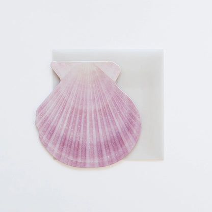 Mini Message Card_Lavender Scallop