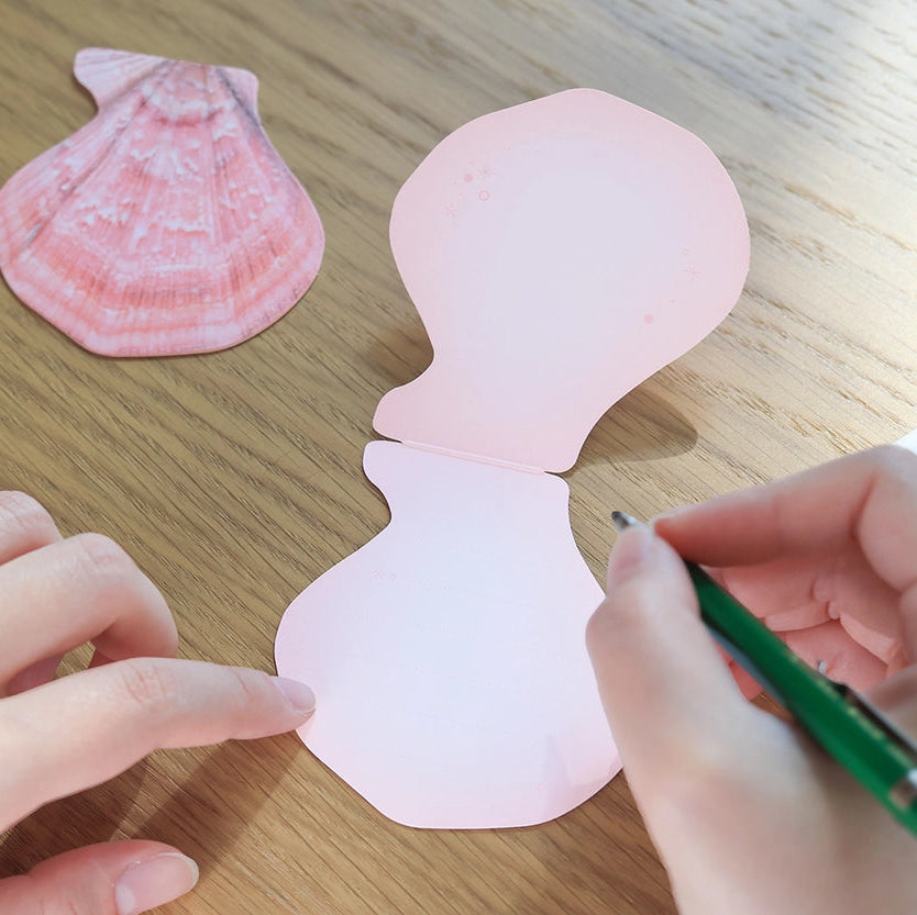 Mini Message Card_Rose Scallop