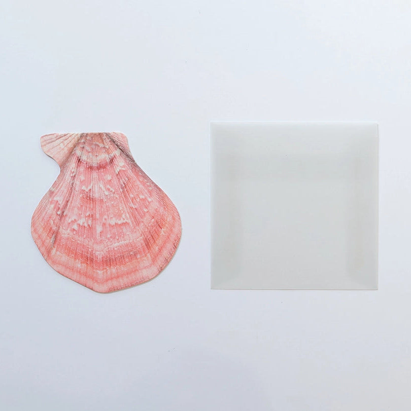 Mini Message Card_Rose Scallop