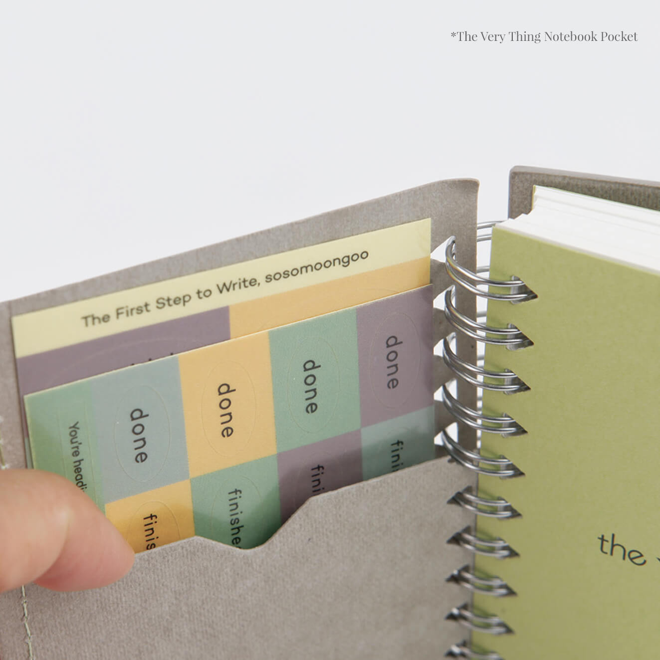 The Very Thing Notebook Pocket