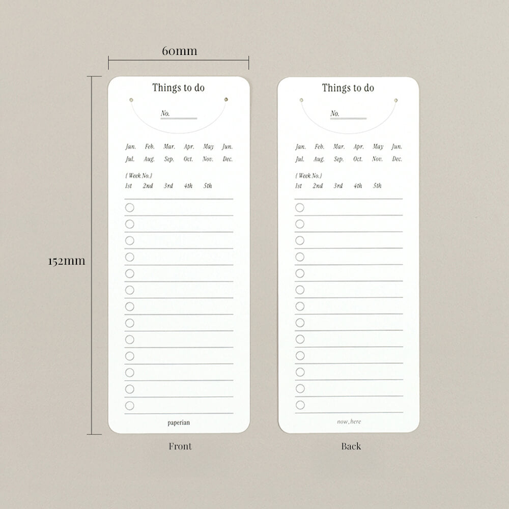 Now Here – Bookmark Note