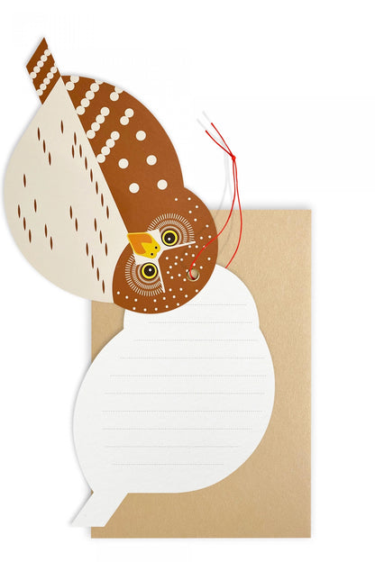 Ornament Card_Pygmy Owl