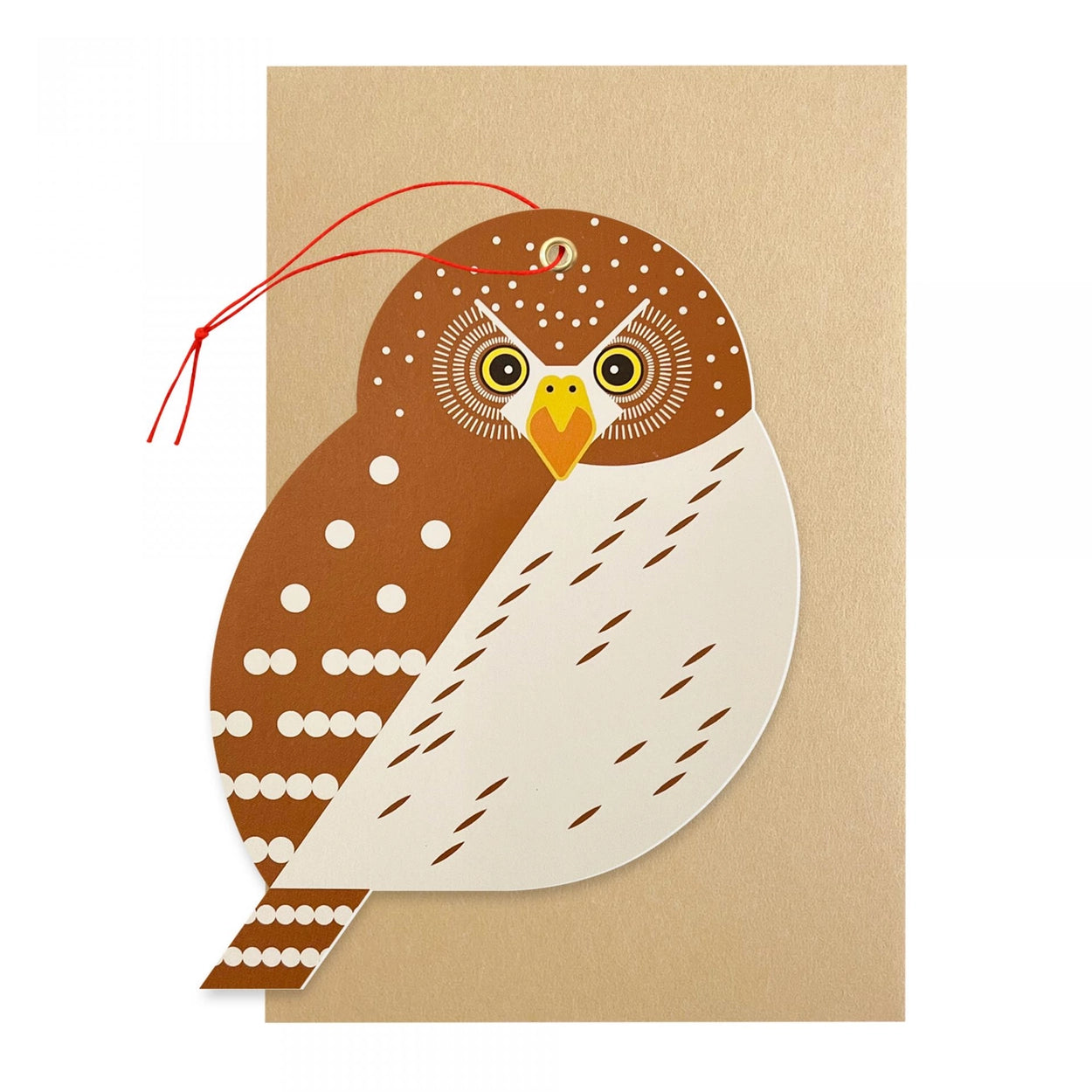 Ornament Card_Pygmy Owl