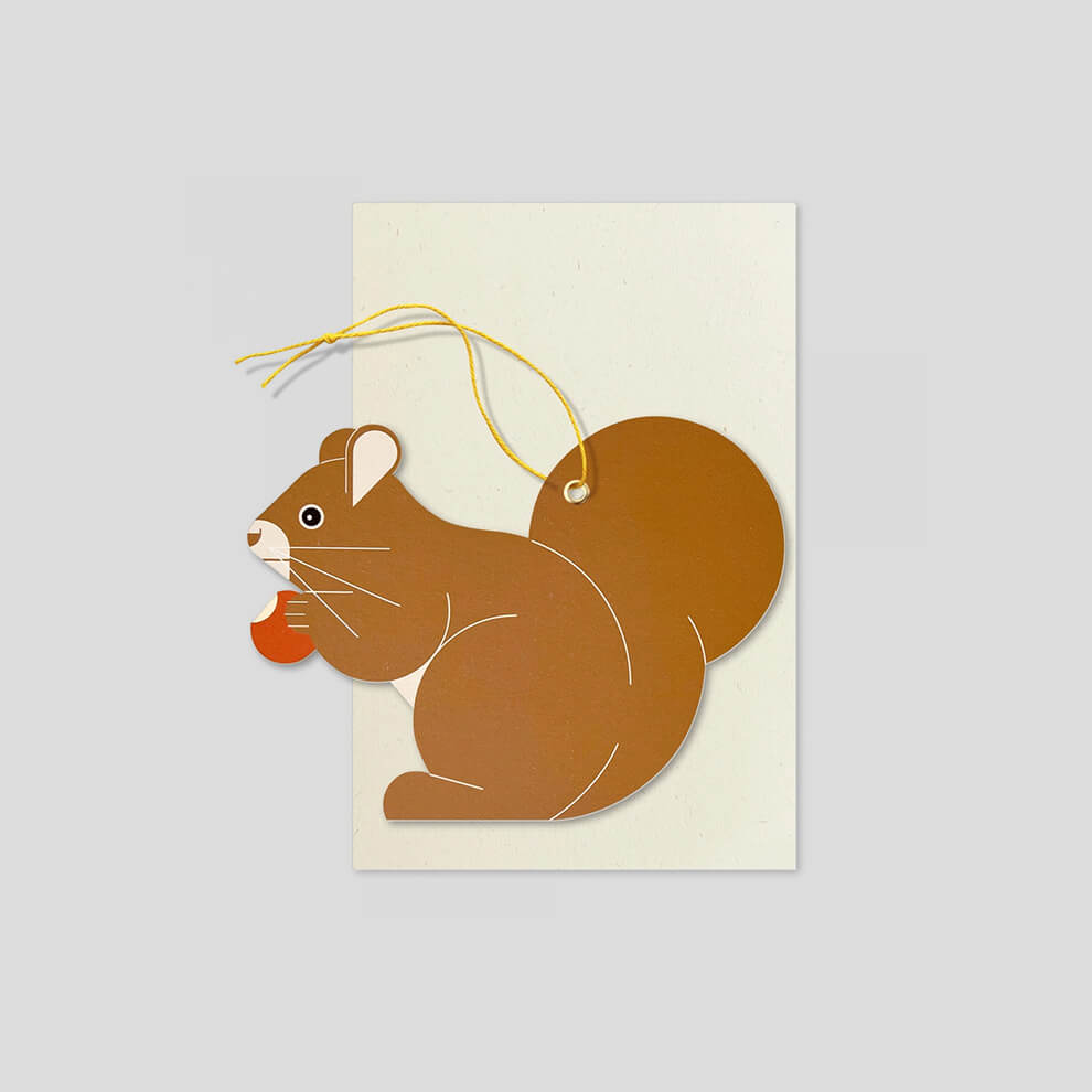 Ornament Card_Squirrel
