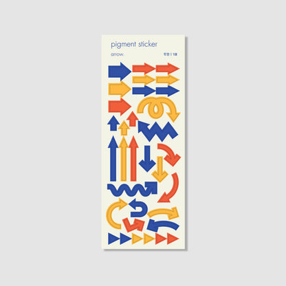 Pigment Sticker-Arrow_RYB