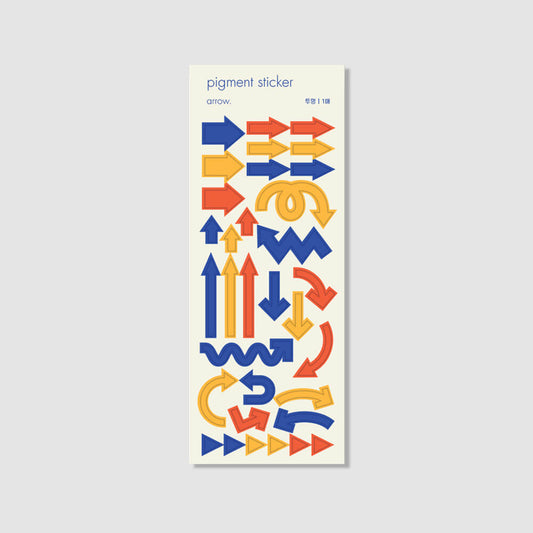 Pigment Sticker-Arrow_RYB