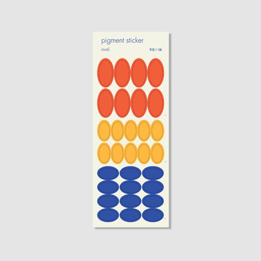 Pigment Sticker-Oval_RYB