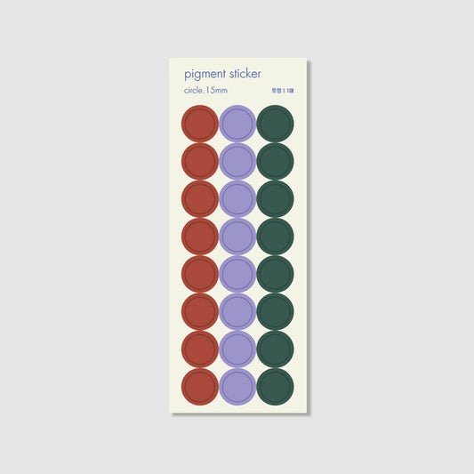 Pigment Sticker-Circle 15mm_PGR