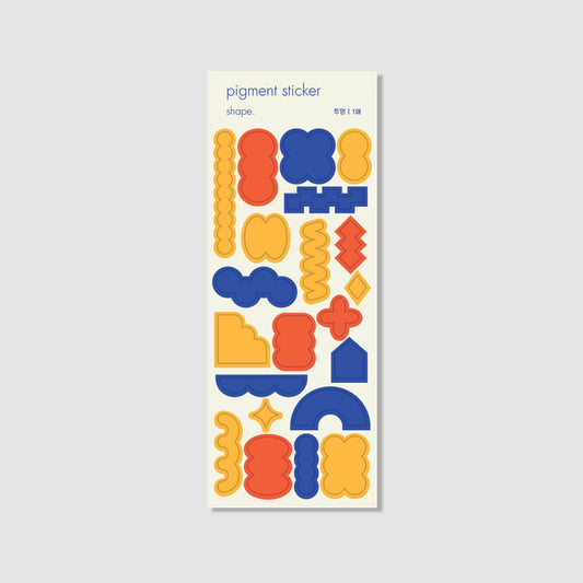 Pigment Sticker-Shape_RYB