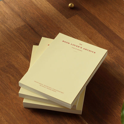 Reading Journal_Cream Ivory