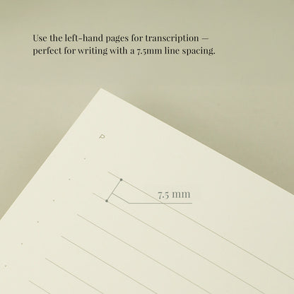 Reading Journal_Beige Gray