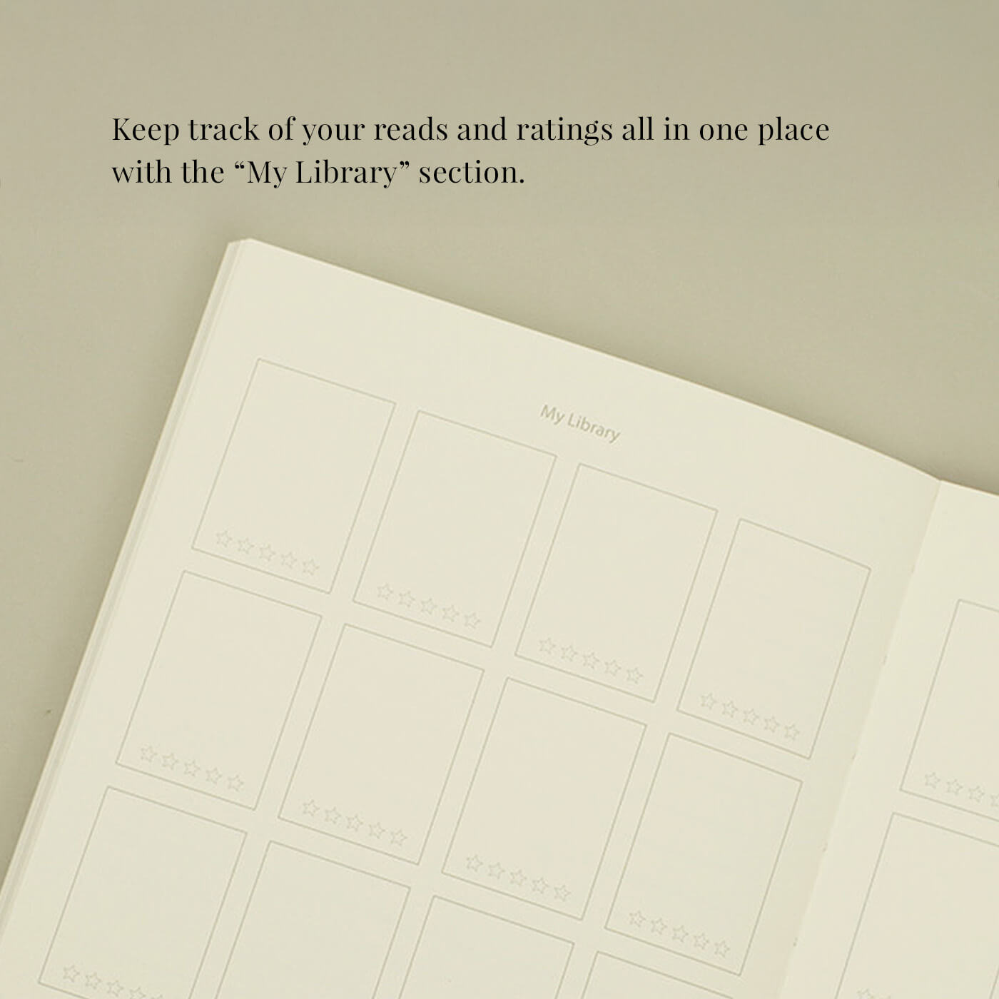 Reading Journal_Beige Gray