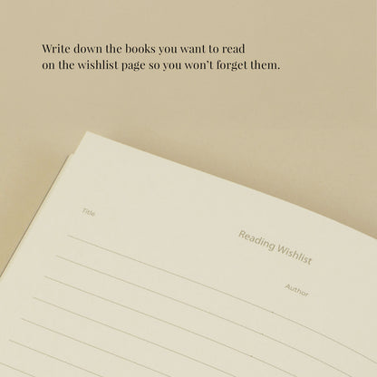 Reading Journal Slim_Pine Green