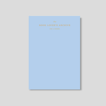 Reading Journal Slim_Serenity Blue