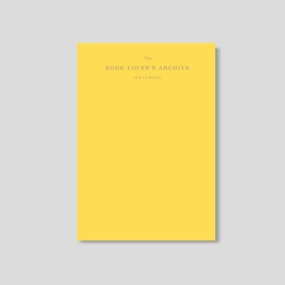 Reading Journal Slim_Sunshine Yellow