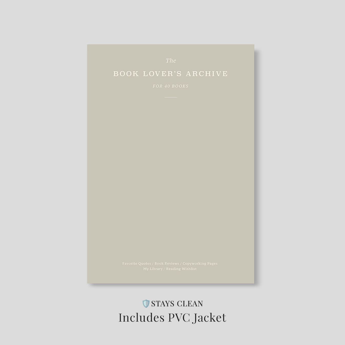 Reading Journal_Beige Gray