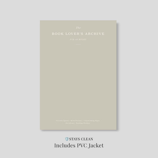 Reading Journal_Beige Gray