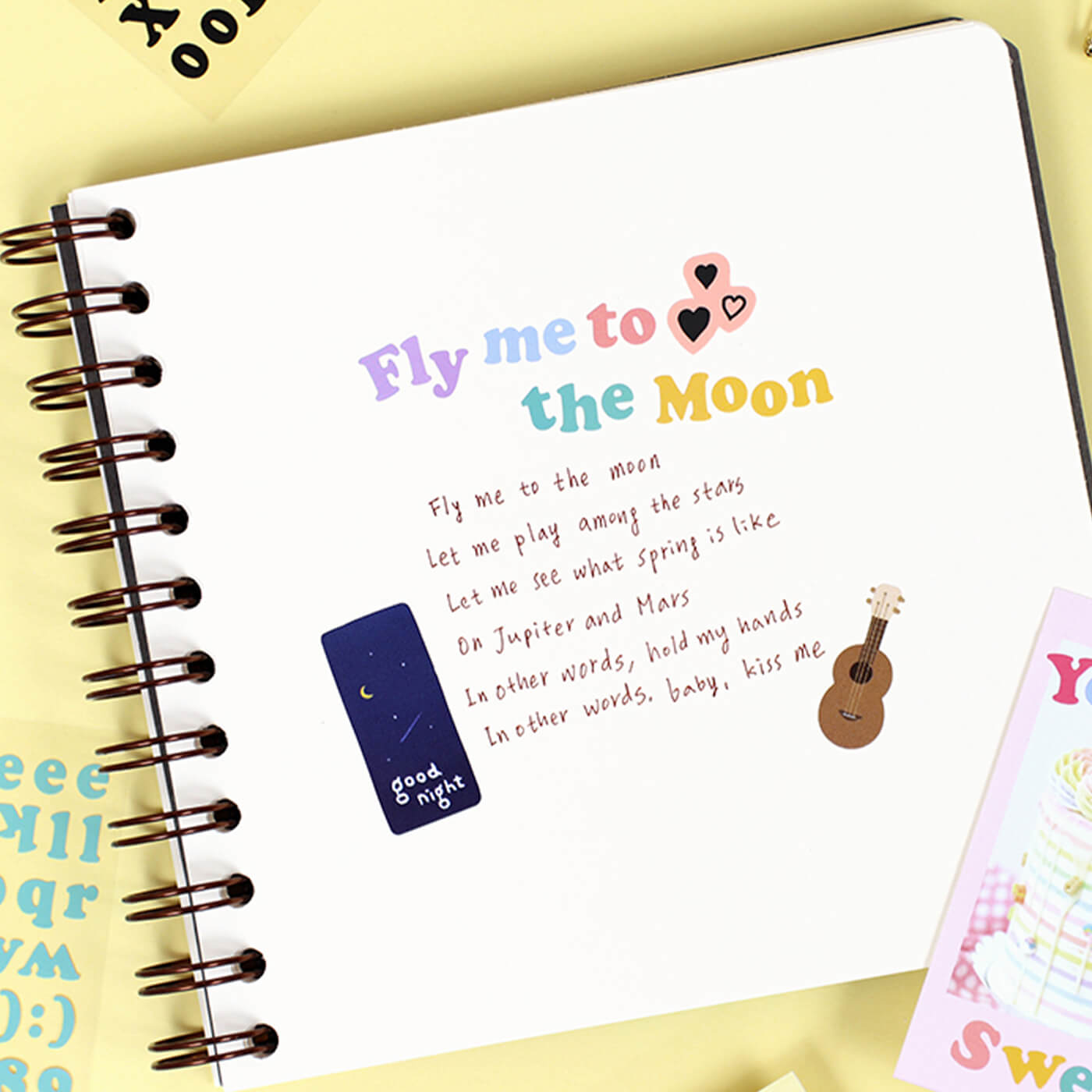 Roly Poly Alphabets & Numbers Sticker