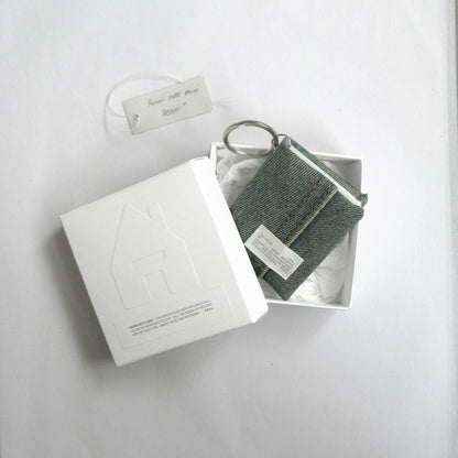 Room Note_Mini Denim Keyring (Handmade)