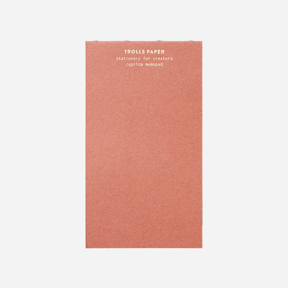 Caprice Memo Pad_Rose
