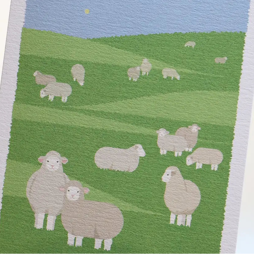 Mini Greeting Card_Sheep