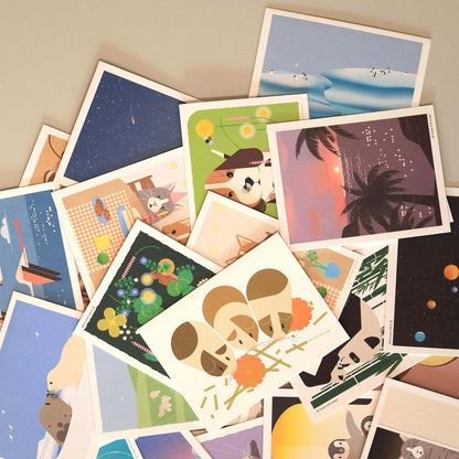 Mini Greeting Card_Polar Bear