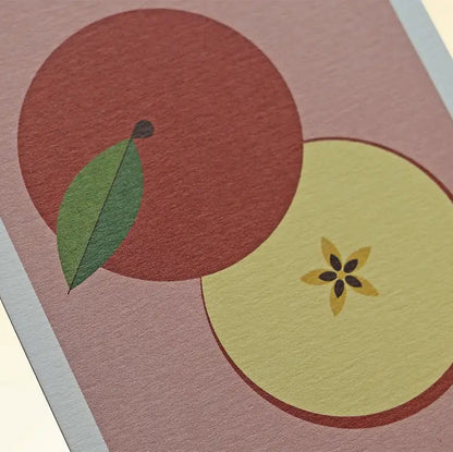 Mini Greeting Card_Apple