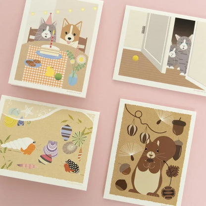 Mini Greeting Card_Dog