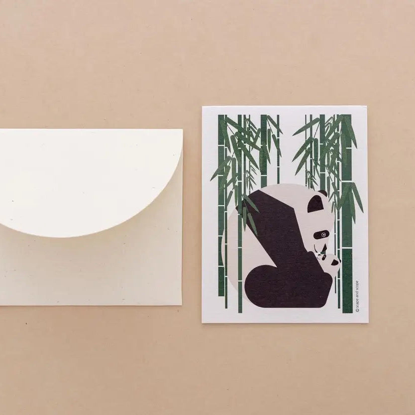Mini Greeting Card_Giant Panda