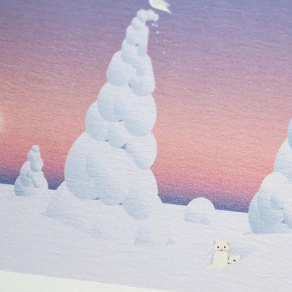 Mini Greeting Card_Stoat