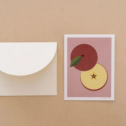 Mini Greeting Card_Apple