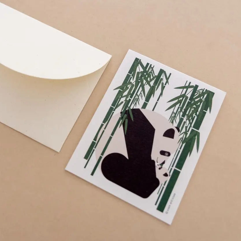 Mini Greeting Card_Giant Panda