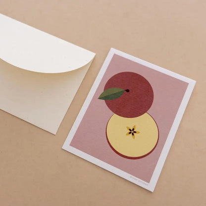 Mini Greeting Card_Apple