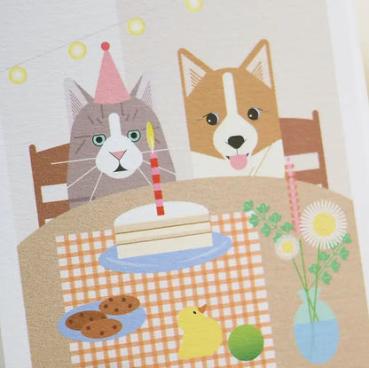 Mini Greeting Card_Dog