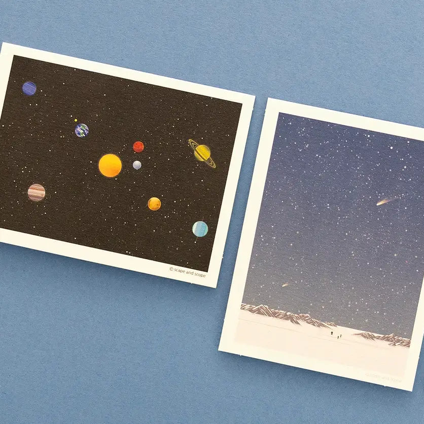 Mini Greeting Card_Solar System