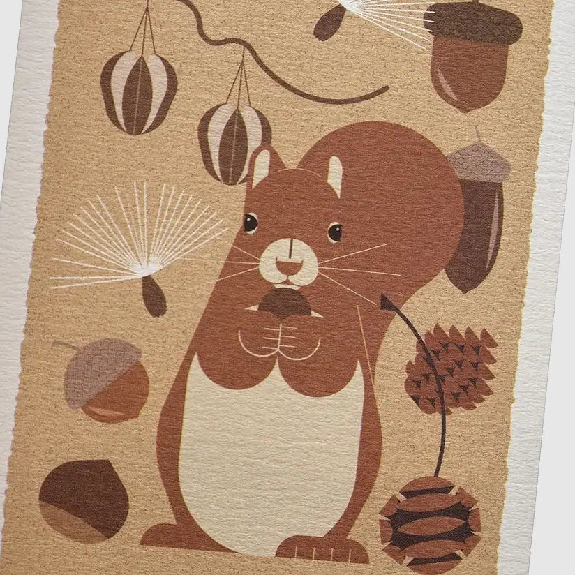 Mini Greeting Card_Squirrel