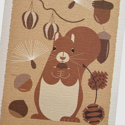 Mini Greeting Card_Squirrel