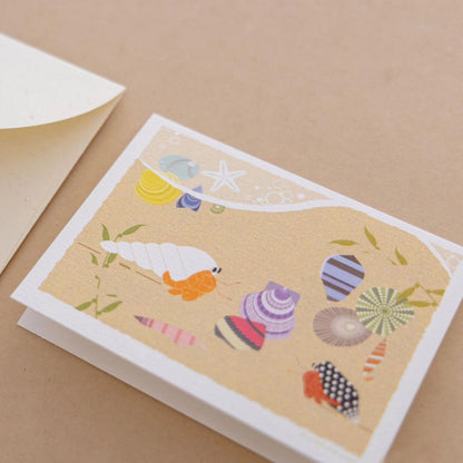 Mini Greeting Card_Hermit Crab